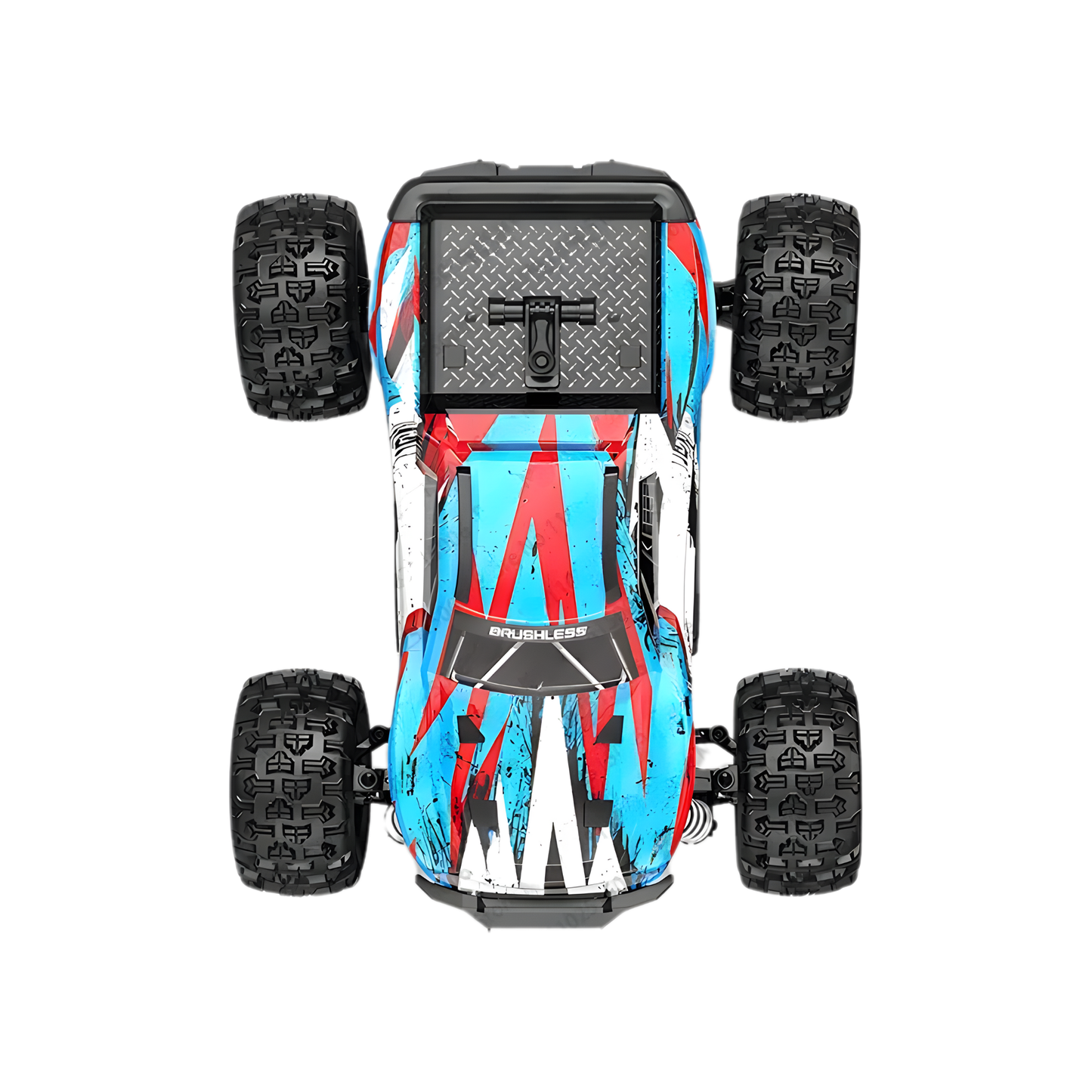 Brushless 4WD High Speed Off Road RC Truck Blue 1/16