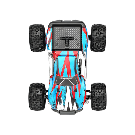 Brushless 4WD High Speed Off Road RC Truck Blue 1/16