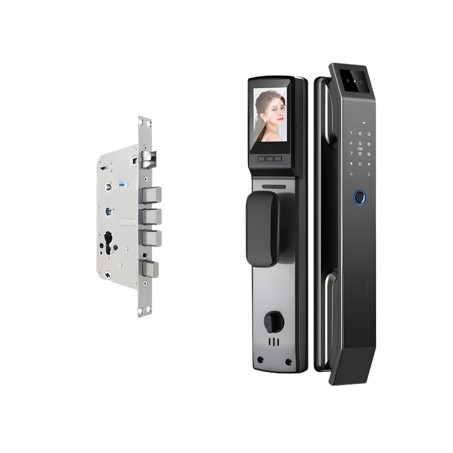 3D Face Recognition Smart Door Lock with Fingerprint