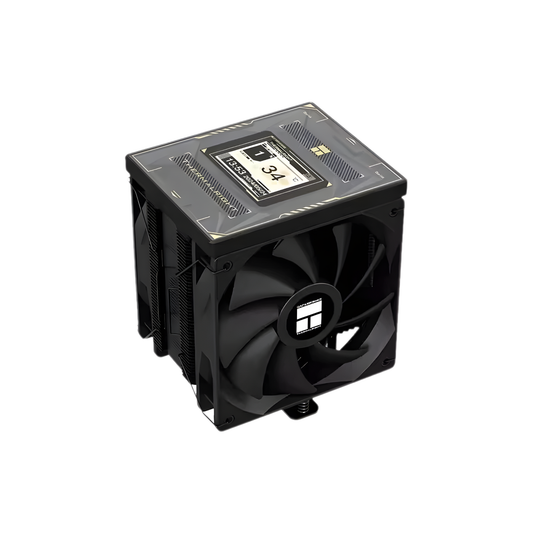 Thermalright 120mm CPU Air Cooler with LCD Display Black