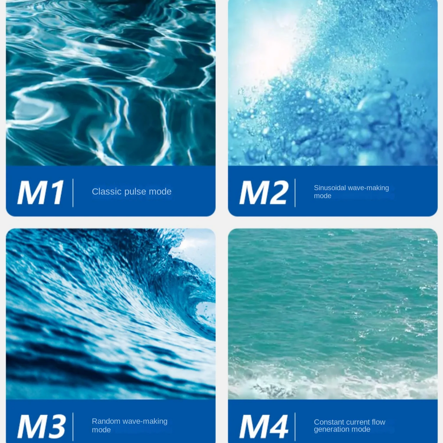 WiFi Controlled Fish Tank Wave Maker with LCD Display 16M