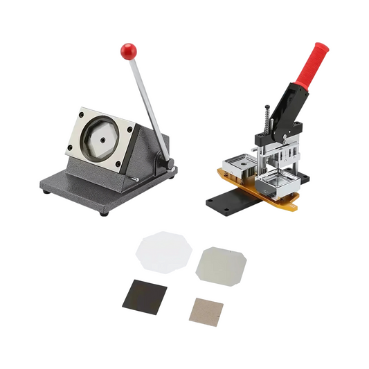 Custom 50mm Cardboard Photo Magnet Maker Set