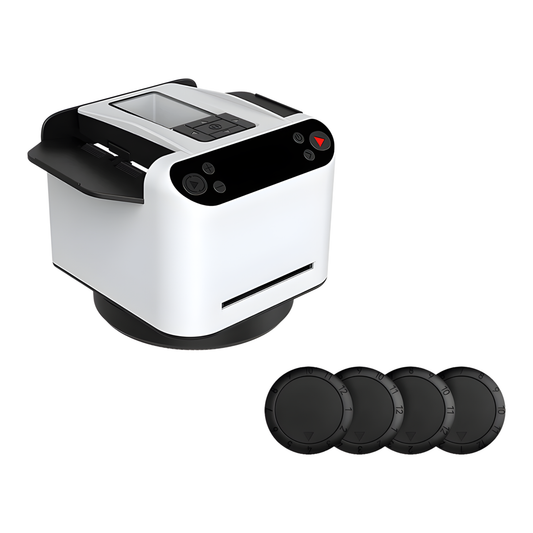 Rechargeable Poker Card Shuffler Machine with 4 Dealer Buttons