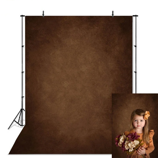 Dark Brown Photography Backdrop 3x6m Studio Portrait