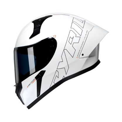 Full Face Motorcycle Helmet ECE 22.06 White Large