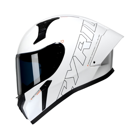 Full Face Motorcycle Helmet ECE 22.06 White Large