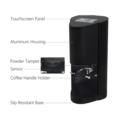 Smart 58.35mm Espresso Tamper Flat Ripple Tamp