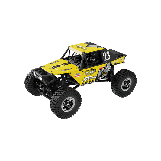 Mini 1/24 RC Crawler 4WD Yellow Off-Road Truck RTR