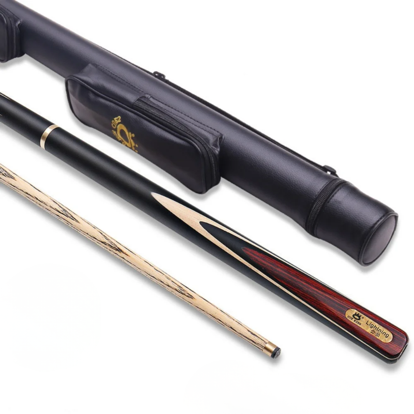 Flash Lightning 57" Billiard Cues 10mm Tips