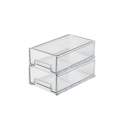 Stackable Transparent Medicine Storage Box Multi-Layer