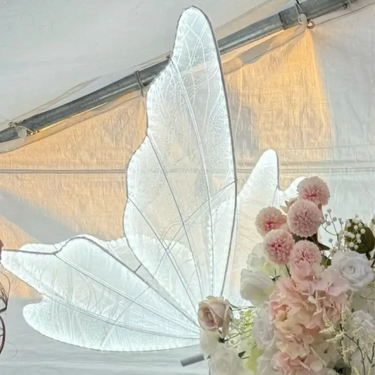 White Butterfly 60cm LED Lace Light for Party Setting