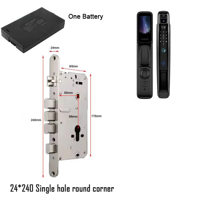 Smart Face Recognition Door Lock with Camera