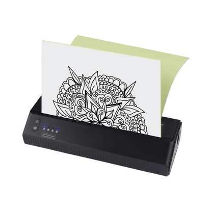 Professional Tattoo Transfer Machine with Battery and Bluetooth