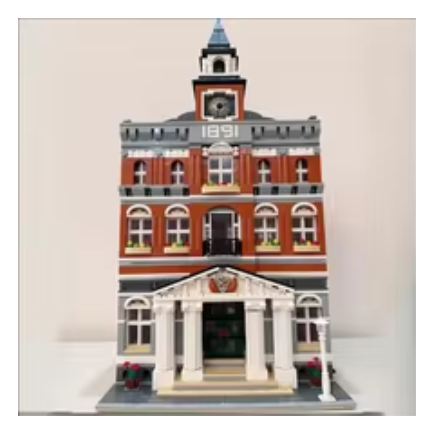 Town Hall Building Blocks Modular City Street Set