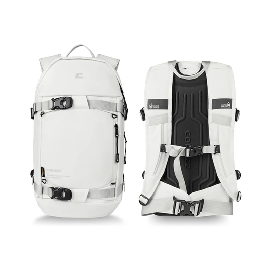 Waterproof Ski Bag White Large Capacity Snowboard Backpack