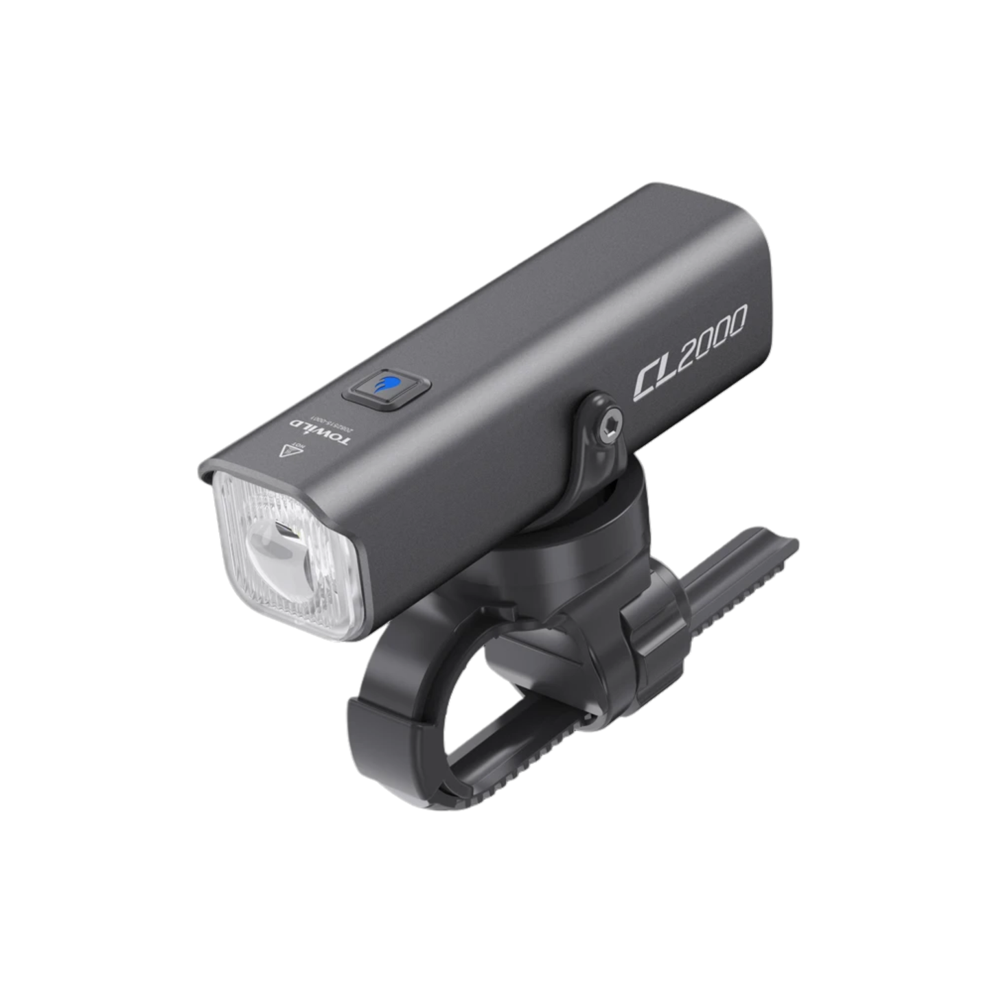 Waterproof 2000LM LED Bicycle Front Light Rechargeable Black