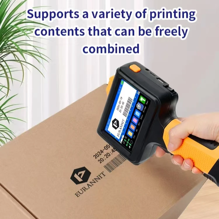 Portable Handheld Inkjet Printer with 1 Ink Cartridge 12.7mm