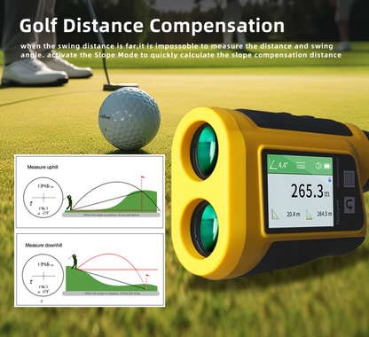 650Y Golf Laser Rangefinder with Slope Yellow
