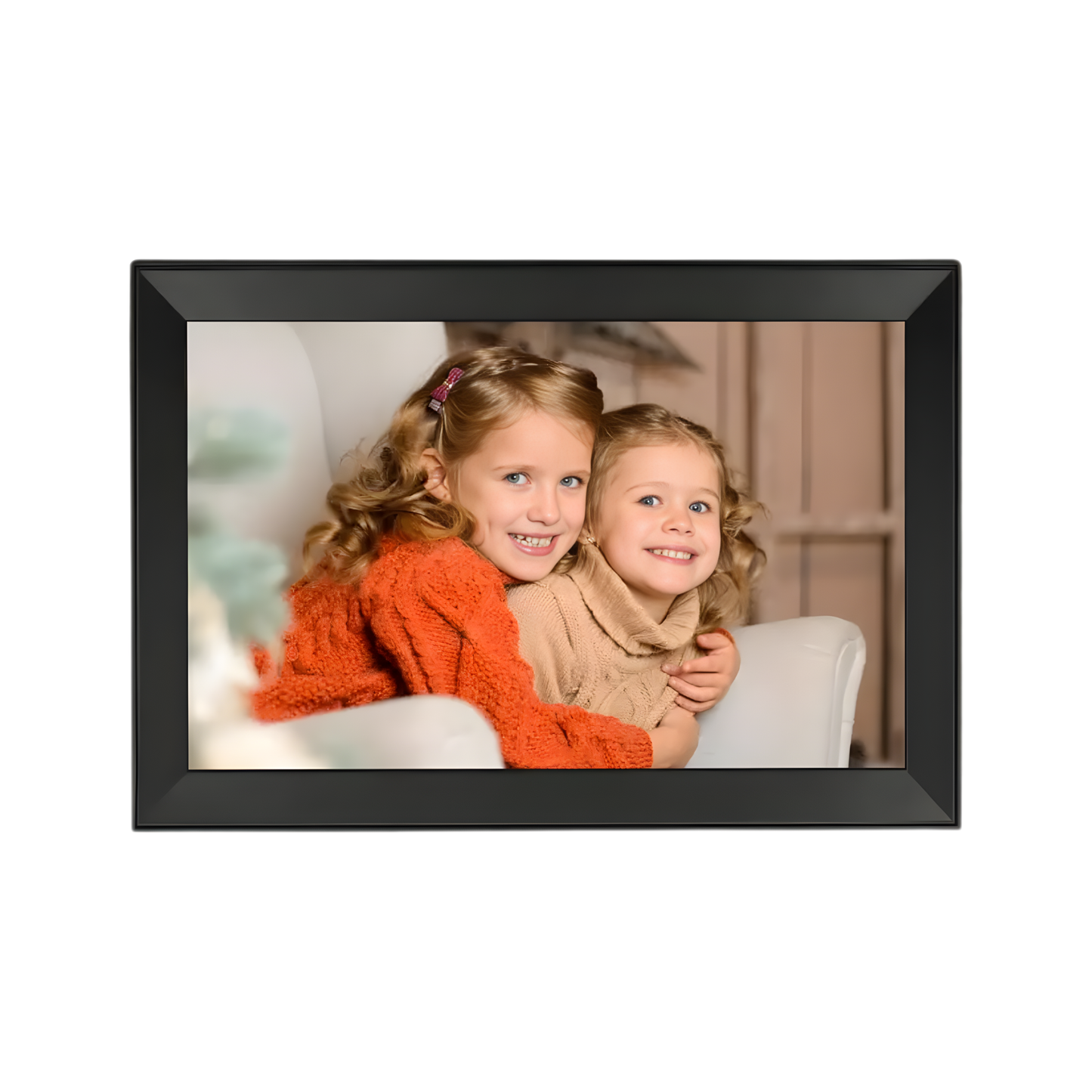 Large 15.6" IPS Digital Photo Frame Black