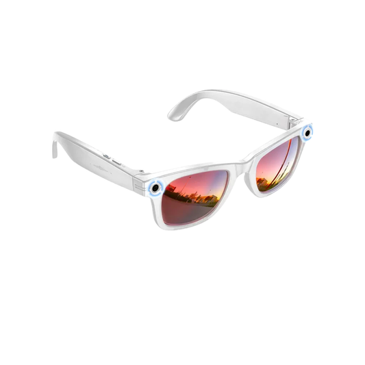 Red Mirror Smart Glasses 1080p Camera & AI Language Translation