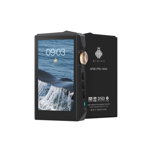 Portable HiFi Music Player Dual DAC MQA 4.4mm Black