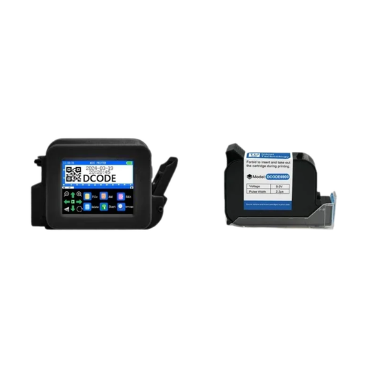 Portable Handheld Inkjet Printer with 1 Ink Cartridge