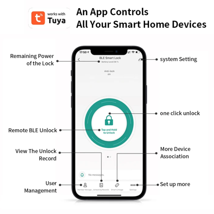 Home Security Key Storage with Smart Unlock