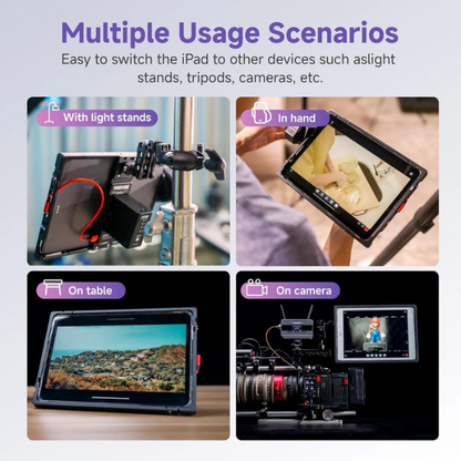 Smart iPad Production Cage for Video Monitoring