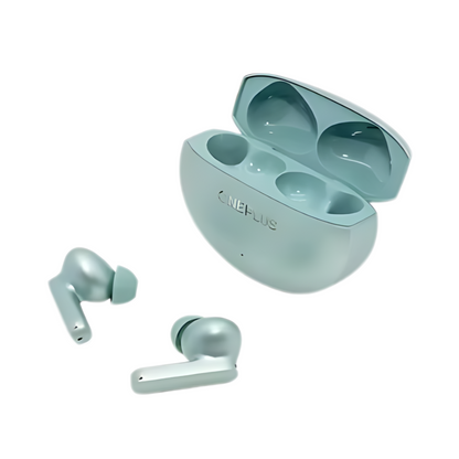 Waterproof Bluetooth 5.4 Noise Cancelling Earbuds Green