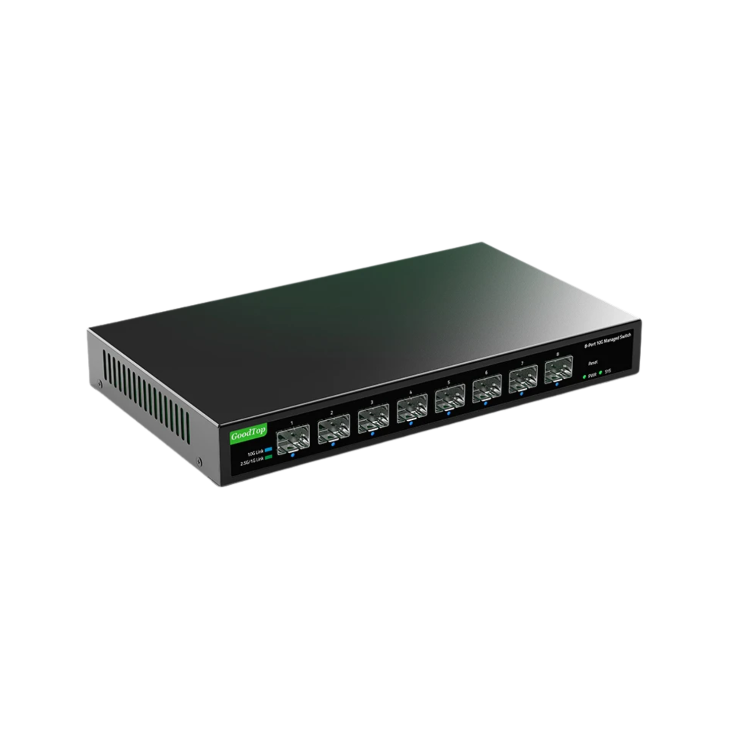 10Gb SFP+ Ethernet Switch 8 Port Smart Web Managed