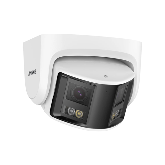 POE 8MP Dual Lens Outdoor CCTV Camera