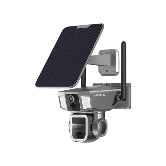 Outdoor 6K 4G WiFi Camera Solar CCTV Security