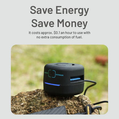 Portable Rechargeable Mosquito Repeller for Camping and Outdoor Use