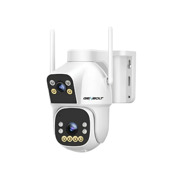 Solar WiFi Security Camera 24/7 Recording Dual Motion Detection