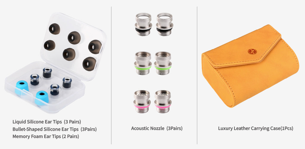 HiFi Hybrid IEM Earphones 1DD+1 Planar Driver Type C
