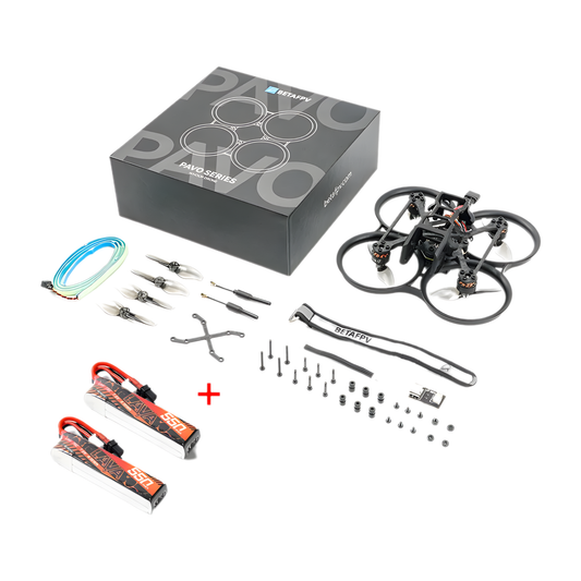 Long Range ELRS 2.4G FPV Whoop Quadcopter 2 Battery Kit