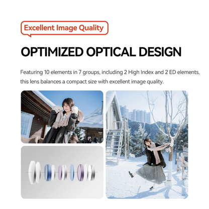 Fast F1.8 35mm AF Lens for Fujifilm XF Cameras