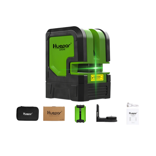 Rechargeable Green Laser Level Kit with Carry Case