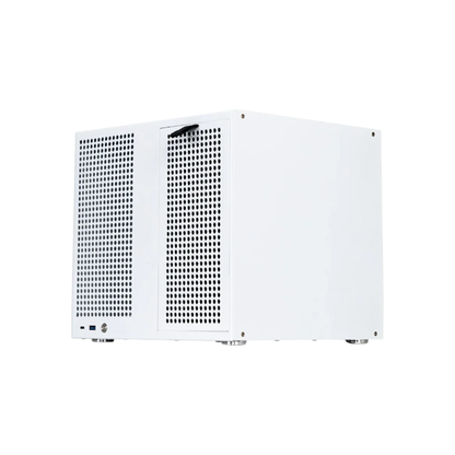 White 8-Bay NAS Chassis for MATX Build & Storage