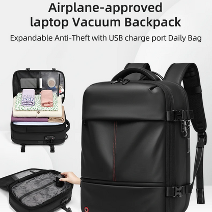 Portable Travel Laptop Backpack 16 Inch with Pump