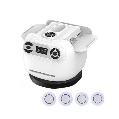 Smart Rotating Card Shuffler with Wireless Button for Home Games