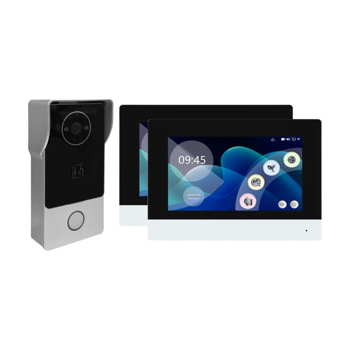 Smart Video Intercom 7" Color Display & RFID