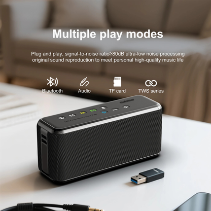 X8 Max 100W Bluetooth Wireless Speaker with Subwoofer