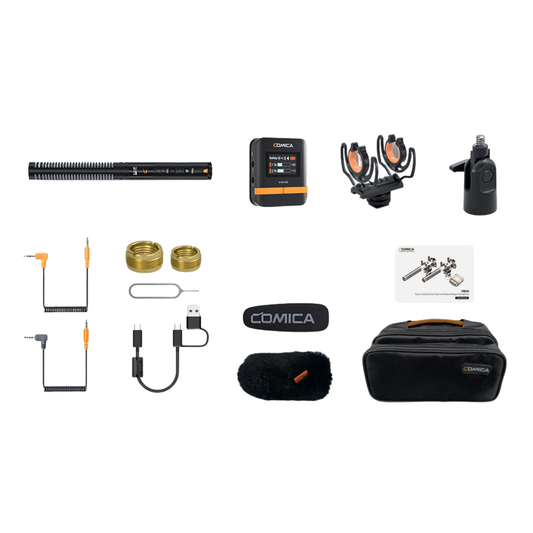 VM40 Wired and Wireless Professional Shotgun Microphone