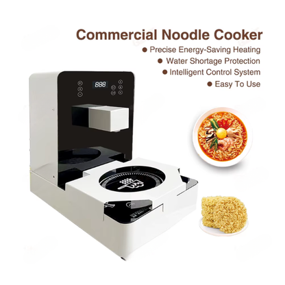 Electric Ramen Cooker with One-Touch Instant Noodle Maker