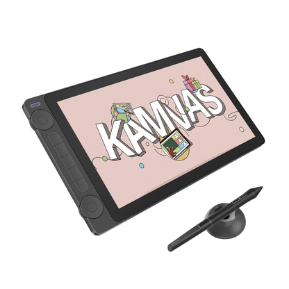 13.3 Inch Drawing Display Tablet 16384 Pressure Black