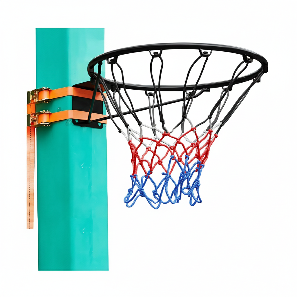 45cm Standard Basketball Hoop Indoor Outdoor Training Black