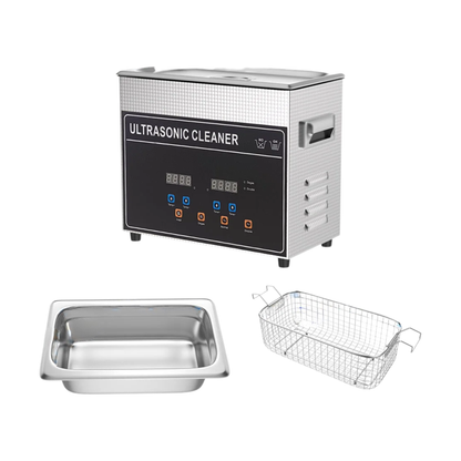 Heated 3.2L Ultrasonic Cleaner 120W for Dental and Jewelry