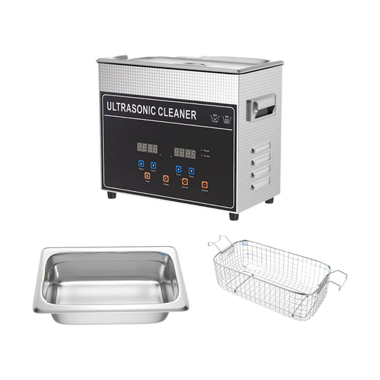 Heated 3.2L Ultrasonic Cleaner 120W for Dental and Jewelry
