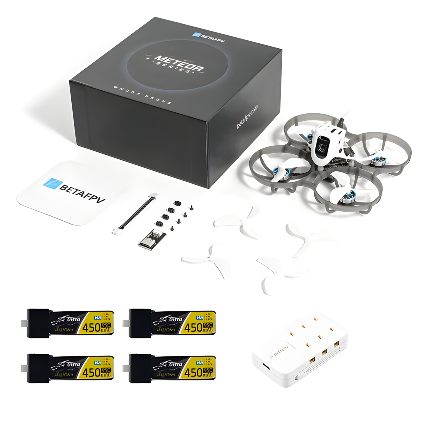 4-Battery O4 Drone Set with Charger